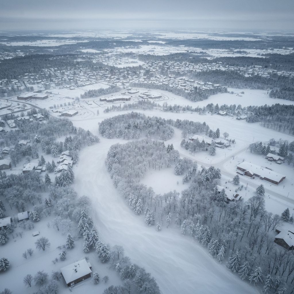 வடக்கு அமெரிக்காவில் பெரும் பனி புயல் ஏற்பட்டுள்ளது